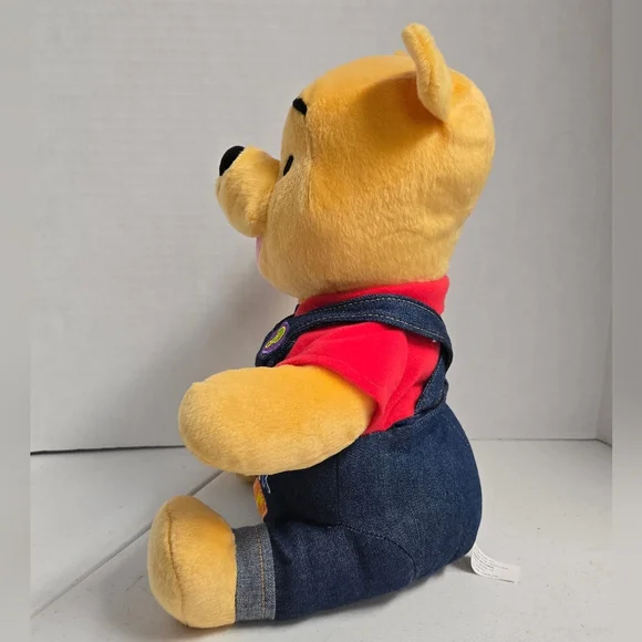 Vntg Fisher Price Disney A to Z Pooh 12"X13"X9" - Picture 3 of 7